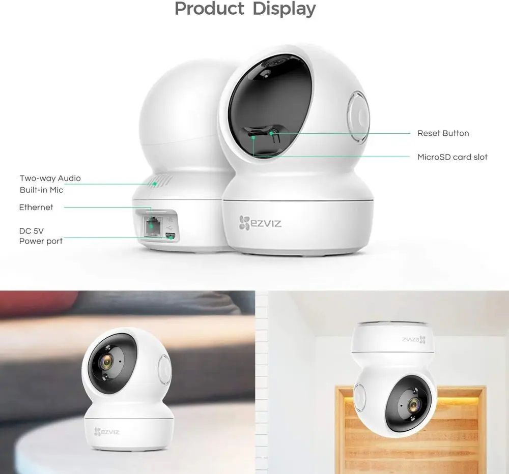 Cámara H6c EZVIZ 3MP