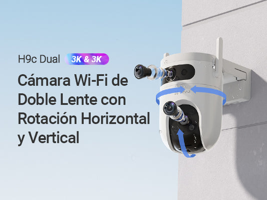 Cámara H9C EZVIZ DUAL 3K
